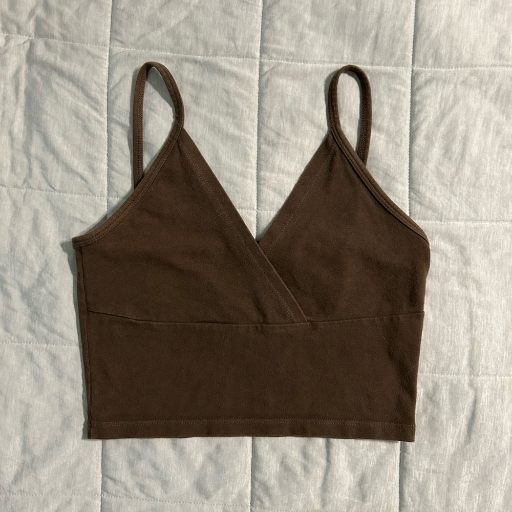 Brandy Melville Brown Amara Tank